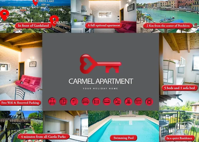 Feriehus Carmel Self-apartment Castelnuovo del Garda